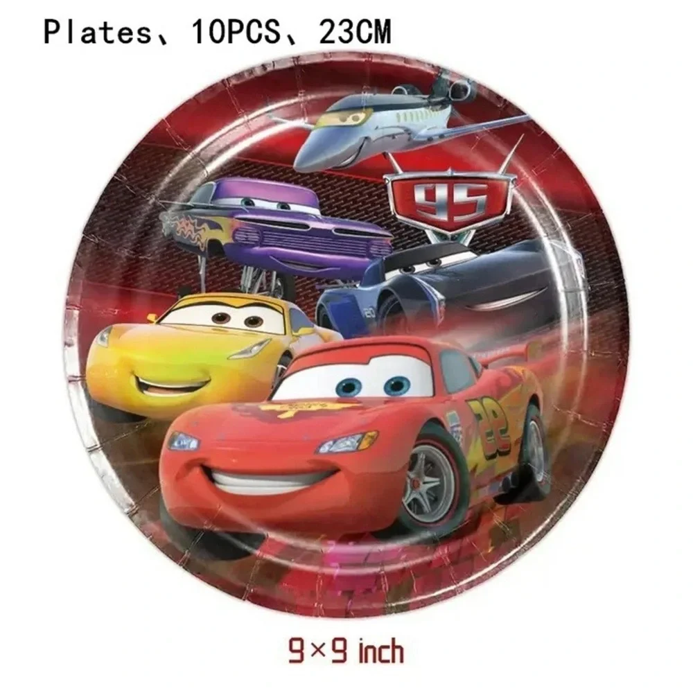 Disney Cars Party Set - Red and Black